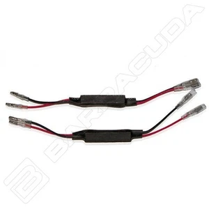 BARRACUDA KIT COPPIA RESISTENZE LAMPEGGIO UNIVERSALI MOTO 10W WATT FRECCE LED - Foto 1 di 1
