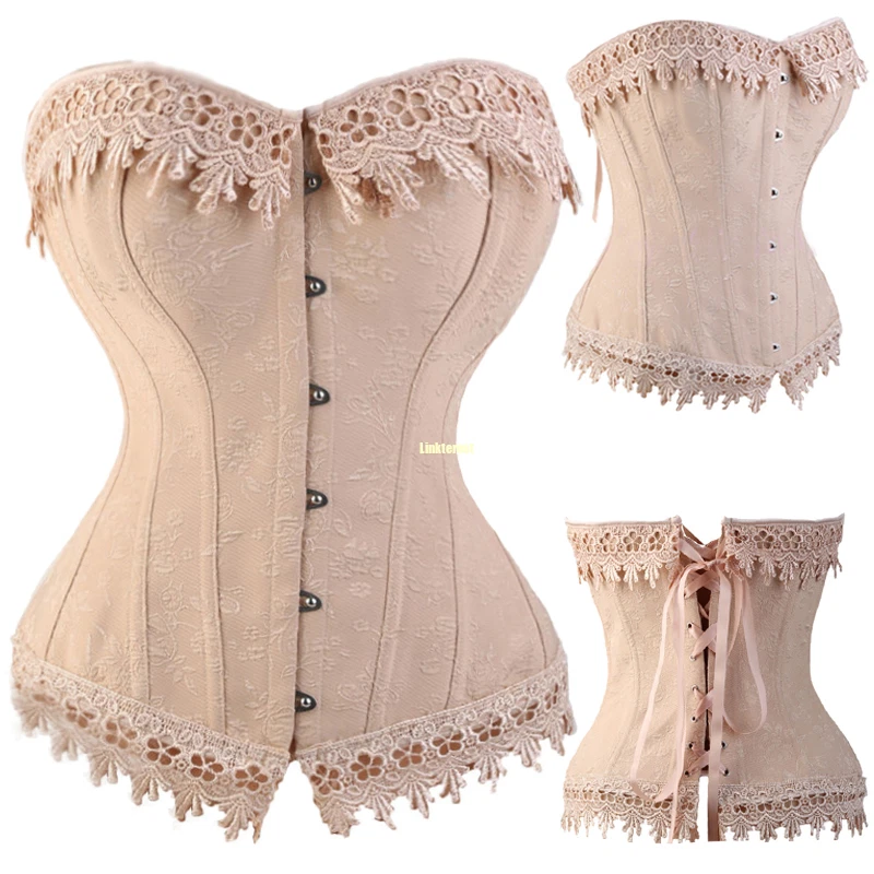 Женский корсет на шнуровке бюстье формирователь талии Cincher Топ плюс размер белье S-6XL - Изображение 1 из 2