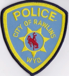 City of Rawlins Wyoming WY Police Patch - Picture 1 of 1