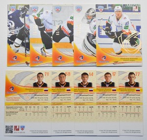 2013-14 KHL Severstal Cherepovets GOLD (#/100) Pick a Player Card
