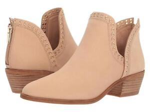 Vince Camuto PRAFINTA Ankle Boot Morocco Nude Leather Cut Out Booties