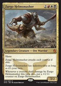 *MRM* FR/VF Zurgo Helmsmasher - Zurgo Brisecasque MTG Khans - Picture 1 of 1