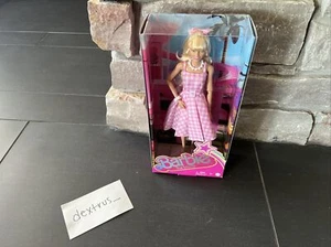 Barbie The Movie Margot Robbie as Barbie in Pink Gingham Dress Collector Doll - Picture 1 of 5