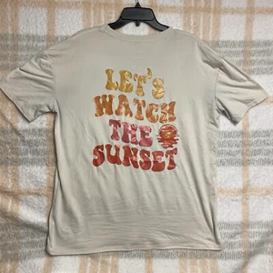 T-shirt uomo Let's Watch the Sunset grafica taglia L Grawell - Foto 1 di 7