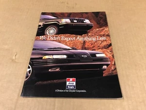 Jeep/Eagle 1992 vintage concesionario vendedor folleto - Imagen 1 de 5