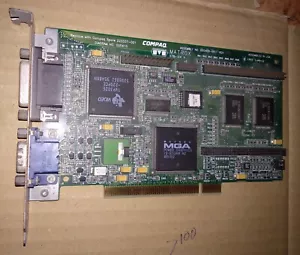 Graphics Card PCI Matrox Millennium 2MB MGA Compaq 576-04 223337-001 IS-Storm R2 - Picture 1 of 4