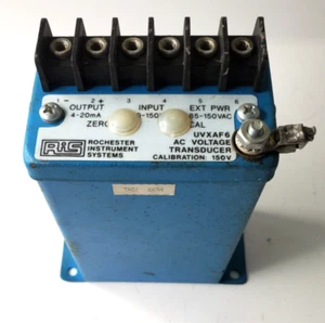 ROCHESTER INSTRUMENT SYSTEMS AC CURRENT TRANSDUCER UCXAF6 5A - Picture 1 of 7
