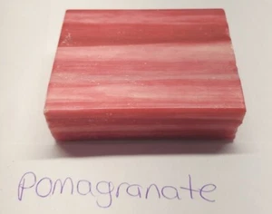 Goat Milk Soap Natural Plant Oil Soap Shea Butter scented Pomegranate yankee Can - Picture 1 of 1