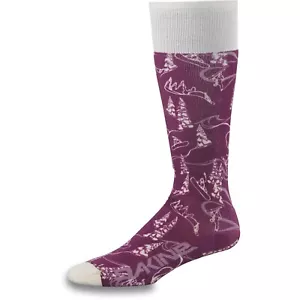 Calcetines de snowboard Dakine Freeride para mujer S/M Grapevine nuevos - Imagen 1 de 1