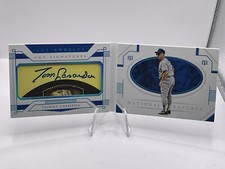 2021 Panini National Treasures Cut Signatures Tommy Lasorda Auto 1/1