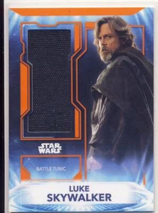 2021 Star Wars Battle Plans Fabric Relic FR-L Luke Skywalker Battle Tunic 50/50 - Picture 1 of 1