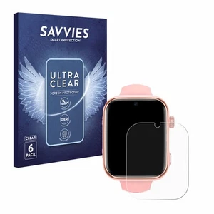 6x Folie für Banlvs Kids Smartwatch 1.83" Schutzfolie Displayschutz Display - Zdjęcie 1 z 11