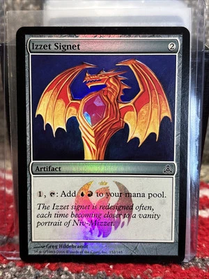 Izzet Signet Foil NM Guildpact MTG - Image 1 of 2