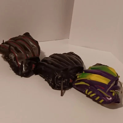 批量 3 件 儿童 棒球手套,二手,请参阅照片 — 第 1/4 张图片