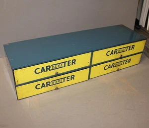 Metal Carter Carbureter 4 Drawer Storage Cabinet – Good Condition - Picture 1 of 9