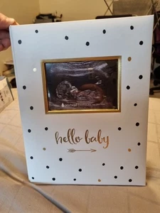 Libro de discos Hello Baby Baby desde escaneo hacia arriba, gran artículo, baby shower, recién nacido - Imagen 1 de 10
