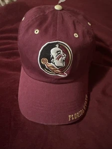 FSU Garnet Florida State Seminoles NCAA TOW Football Adj Cap Hat New Men's - Picture 1 of 3