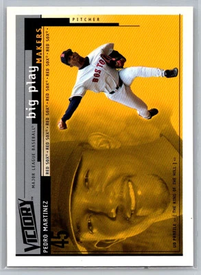 2000 Upper Deck Victory Pedro Martinez #381 - Boston Red Sox - Image 1 of 2