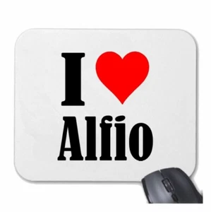 MOUSEPAD Mauspad I Love Alfio Ich Liebe Alfio - Photo 1/1