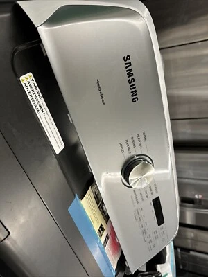 Panel frontal secadora Samsung, incluye placa y perilla. (parte original) Cargador frontal Foto 1 de 4