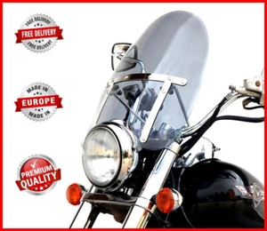 KAWASAKI VN VULCAN 750 800 900 1500 1600 1700 2000 PARE-BRISE TOURING CHOPPER - Imagen 1 de 6