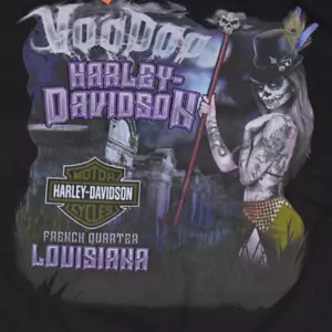 Neu mit Etikett 4XL Original Harley Davidson Voodoo Corpse Girl French Quarter New Orleans - Bild 1 von 8