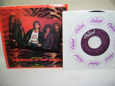 Capitol Records Big City Girls April Wine Just Between You and Me w/poster 1981  - Image 1 of 2