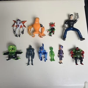 Ben 10 Bundle of 10 Action Figures 4" High Series B - Picture 1 of 6