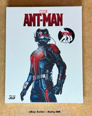 ANT-MAN - NOVAMEDIA EXCLUSIVE FULL SLIP BLU RAY STEELBOOK - NEW & SEALED - Image 1 of 4