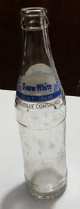 BOTELLA DE SODA CANADÁ VINTAGE BLANCA NIEVE 10 OZ - Imagen 1 de 2