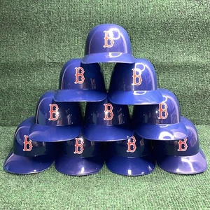 Menge 10 ~ Boston Red Sox 5,5" Eiscreme Eisbecher Helme ~ Baseball Mini Schüssel - Bild 1 von 5