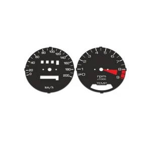 Honda VT 750 1983-1984 KM/H Replacement Instrument Cluster Black Gauge Faces - Picture 1 of 1