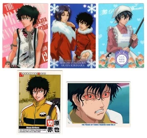5 piezas tarjeta coleccionable El príncipe del tenis anime Kirihara Akaya RIKKAIDAI - Imagen 1 de 2