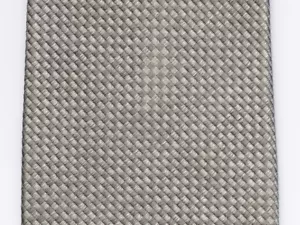 Corbata de cuello fino Dimensions e importadores gris plata seda metálica - Imagen 1 de 3