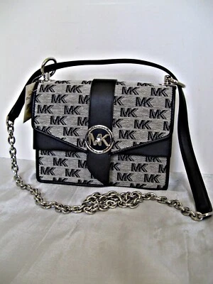 Michael Kors Studio - Greenwich Small Convertible X Body - Black - Image 1 of 4