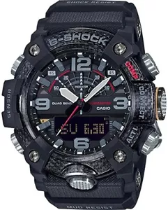 New Casio G-Shock MUDMASTER GGB100-1A Quad Sensor & Bluetooth Black Men's Watch - Picture 1 of 6