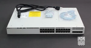 Cisco C9200L-24P-4G-E Catalyst 9200L 24 ports full PoE+ 4x1G with PWR-C5-600WAC - Picture 1 of 4