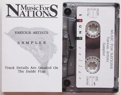 VARIOUS - MUSIC FOR NATIONS SAMPLER PROMO CASSETTE TAPE FT. VENOM, Y&T, DETRITUS - Image 1 of 4