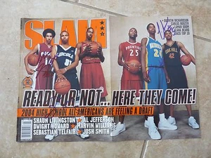 Livingston Howard Williams Smith signiertes Basketball Magazin Titelbild Garantie - Bild 1 von 5