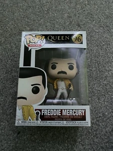 Funko POP! Rocks Queen Freddie Mercury Wembley 1986 Vinyl Sammelfigur #96 - Bild 1 von 2
