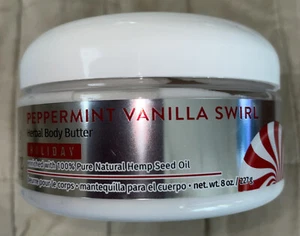 HEMPZ Holiday Peppermint Vainilla Remolino Herbal Cuerpo Mantequilla 8 oz Envío Gratuito - Imagen 1 de 1