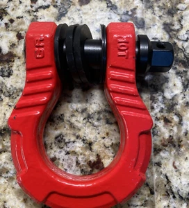 GearAmerica UBER Shackle with Anti-Theft Lock - 20,000 Lbs (10 T) Strength -... - Picture 1 of 12