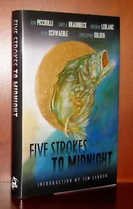 Five Strokes to Midnight Signed Ltd Ed Horror HC DJ 5 Authors Haunted Pelican - Imagen 1 de 12