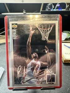 1994-95 Upper Deck Collector's Choice - P.J. Brown #74 Silver Foil Signature - Picture 1 of 1