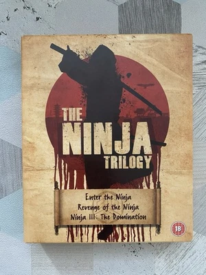 The Ninja Trilogy - Enter The Ninja - Revenge Of The Ninja - Ninja 3 Blu-Ray DVD - Image 1 of 4