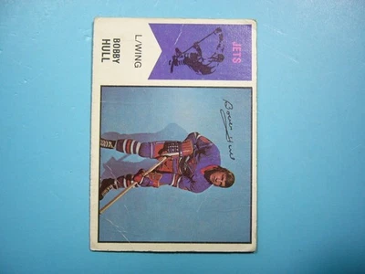 1974/75 O-PEE-CHEE WHA HOCKEY CARD #50 BOBBY HULL GD/VG NICE!! 74/75 OPC - Image 1 of 3