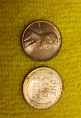 1948 S LINCOLN WHEAT CENTS ROLL RED BU FOIL WRAPPED - Image 1 of 4