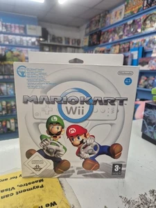 MARIO KART Nintendo Wii Gioco Pacchetto Ruota Ufficiale PAL Sigillato Nuovo - Foto 1 di 7