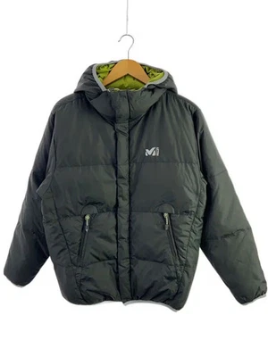MILLET Down Jacket, Size S, Nylon, Gray, Solid Color - Photo 1/4