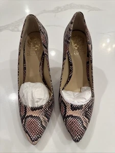 Vince Camuto VP – Aparla Vintage rosa Schlangenleder Pumps Damenschuhe Größe 6,5 M – neu im Karton - Bild 1 von 9